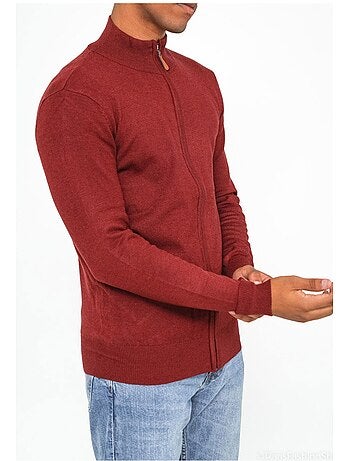 Cardigan con zip Kebello