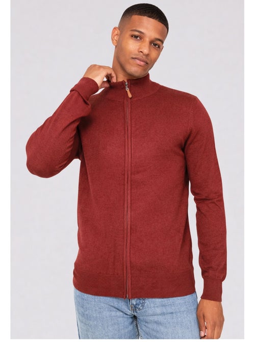 Cardigan con zip Kebello - Kiabi