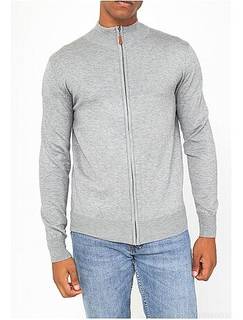 Cardigan con zip Kebello