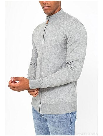 Cardigan con zip Kebello