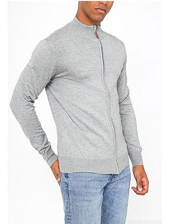 Cardigan con zip Kebello