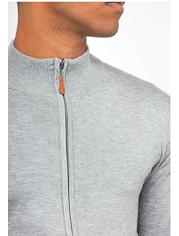 Cardigan con zip Kebello