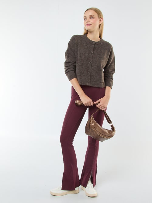 Cardigan cropped in maglia - Kiabi