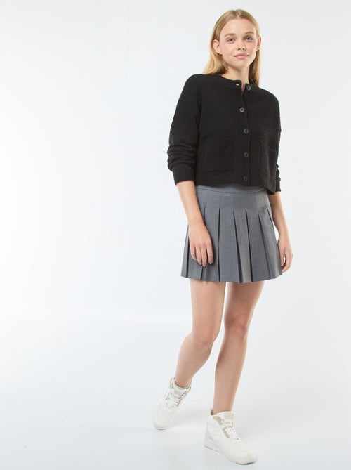 Cardigan cropped in maglia - Kiabi