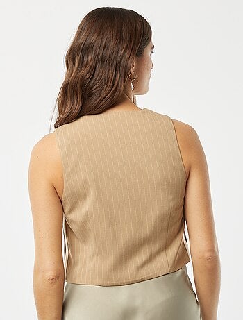 Cardigan da completo a righe