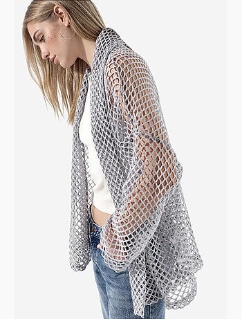 Cardigan da donna in misto cotone busem