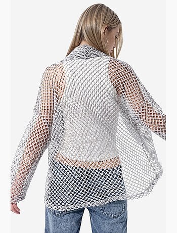 Cardigan da donna in misto cotone busem