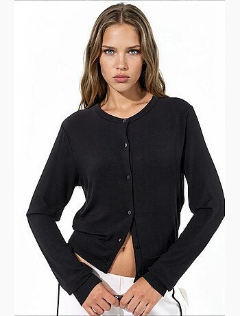 Cardigan da donna in misto viscosa busem