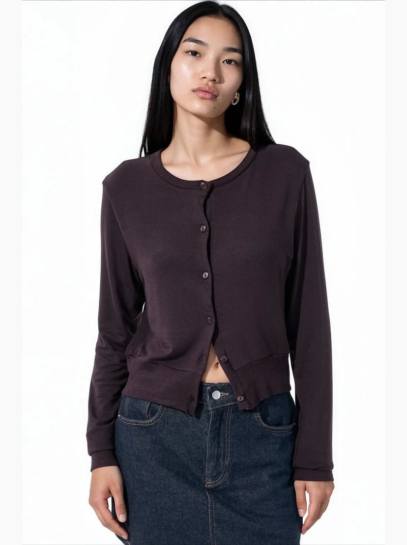 Cardigan da donna in misto viscosa busem Nero - Kiabi