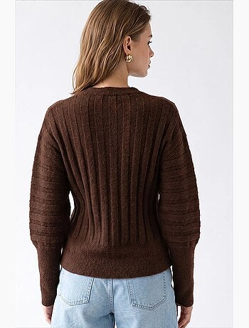 Cardigan da donna in poliestere mixray