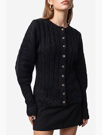Cardigan da donna in poliestere mixray