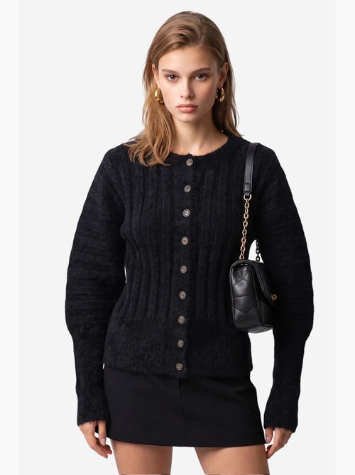 Cardigan da donna in poliestere mixray - Kiabi Cardigan da donna in poliestere mixray - Kiabi