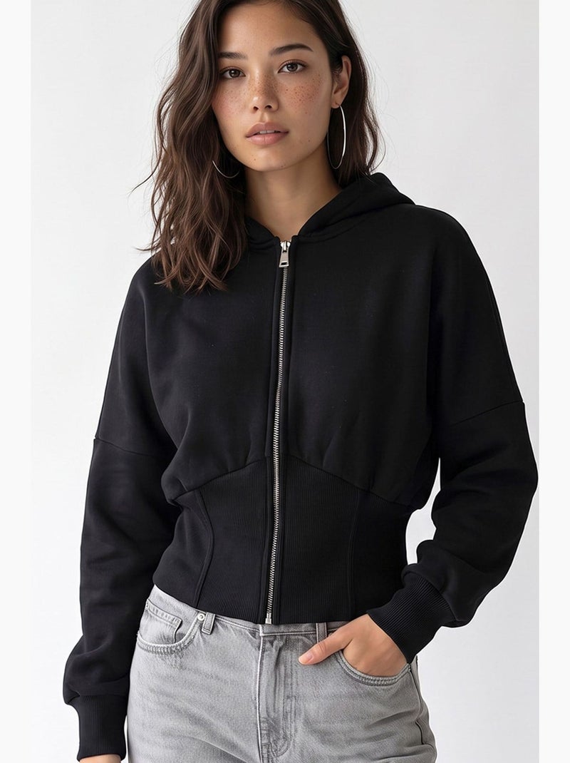 Cardigan da donna mixray Nero - Kiabi