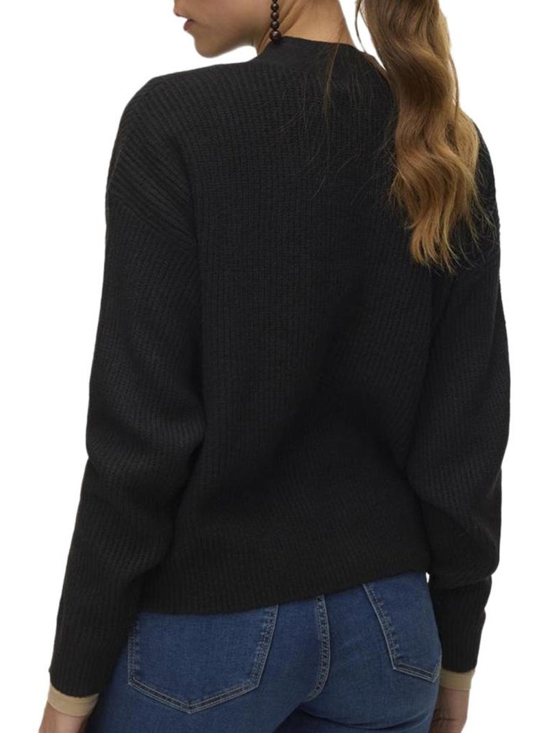 Cardigan da Donna Vero Moda - Maglione Elegante Nero - Kiabi