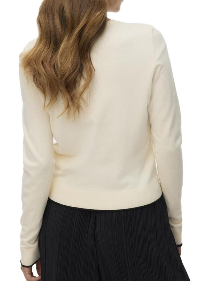 Cardigan da donna Vero Moda Ecru - Kiabi