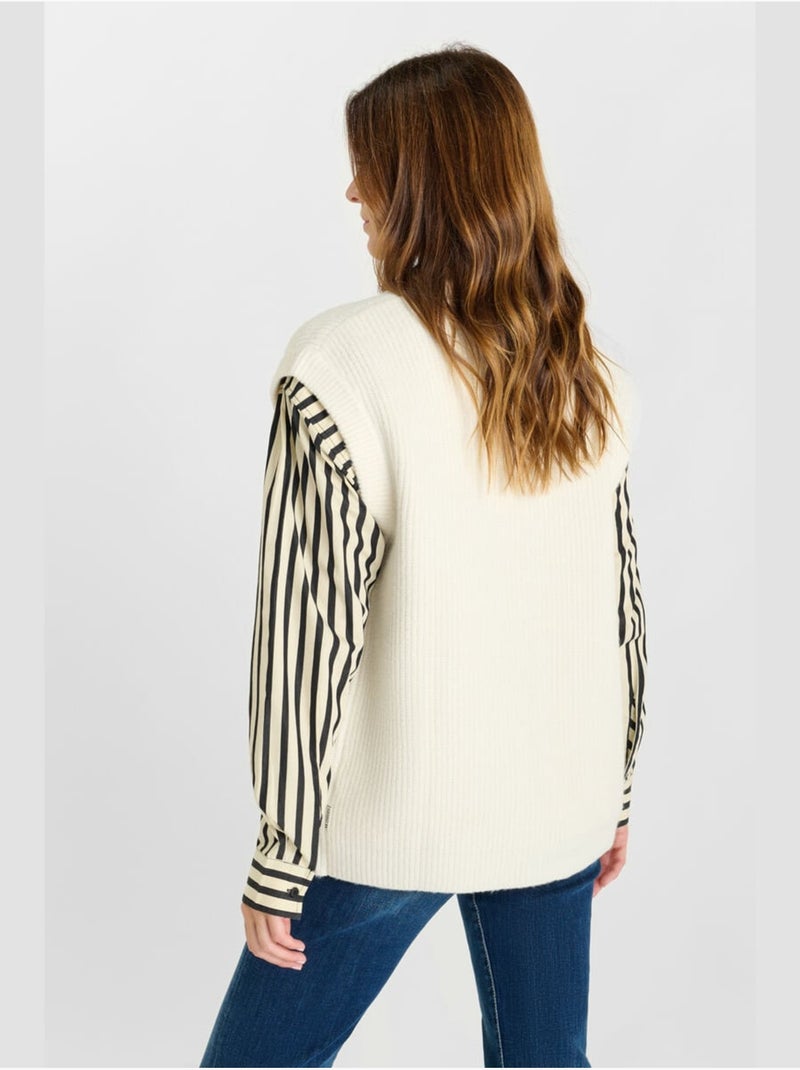 Cardigan DAVIDE Bianco - Kiabi