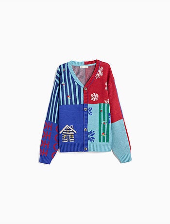 Cardigan di natale, mo fashion