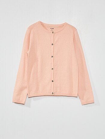 Golf, cardigan Bambina | rosa | Kiabi