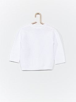 Cardigan finto punto legaccio - Kiabi