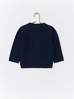 Cardigan finto punto legaccio - Kiabi