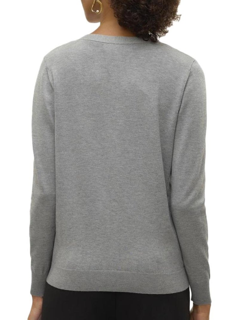 Cardigan Gilet da Donna Vero Moda Grigio argentato - Kiabi