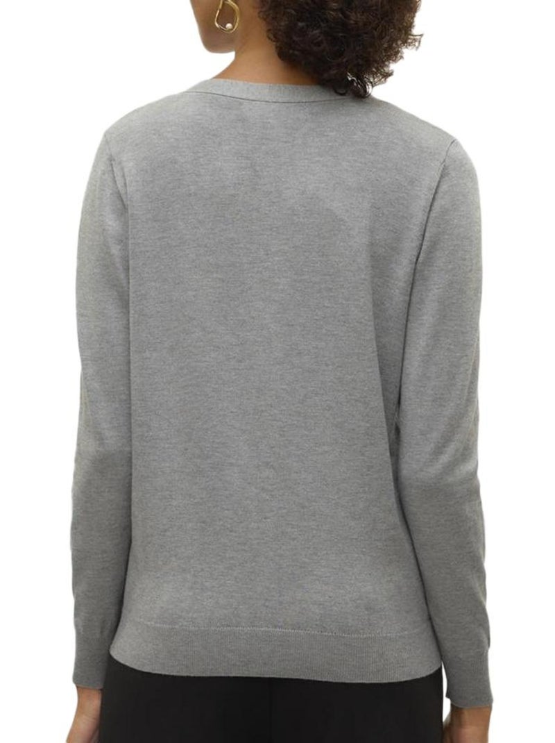 Cardigan Gilet da Donna Vero Moda Grigio argentato - Kiabi
