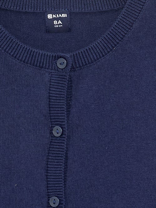 Cardigan girocollo leggero tinta unita - Kiabi Cardigan girocollo leggero tinta unita - Kiabi