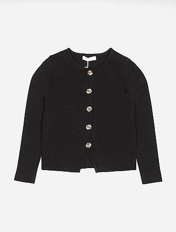 Cardigan goffrato a punto a spina - Kids Star