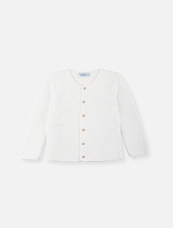 Cardigan in Cotone Biologico