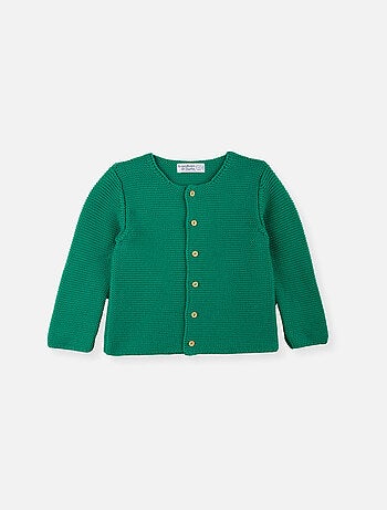 Cardigan in Cotone Biologico