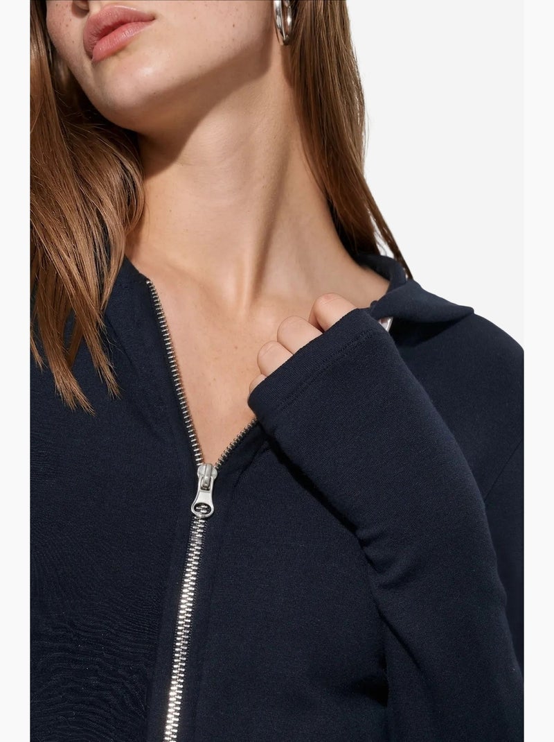Cardigan in cotone e modal busem Blu marino - Kiabi