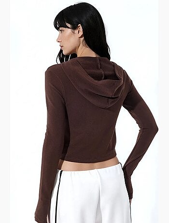 Cardigan in cotone e modal busem