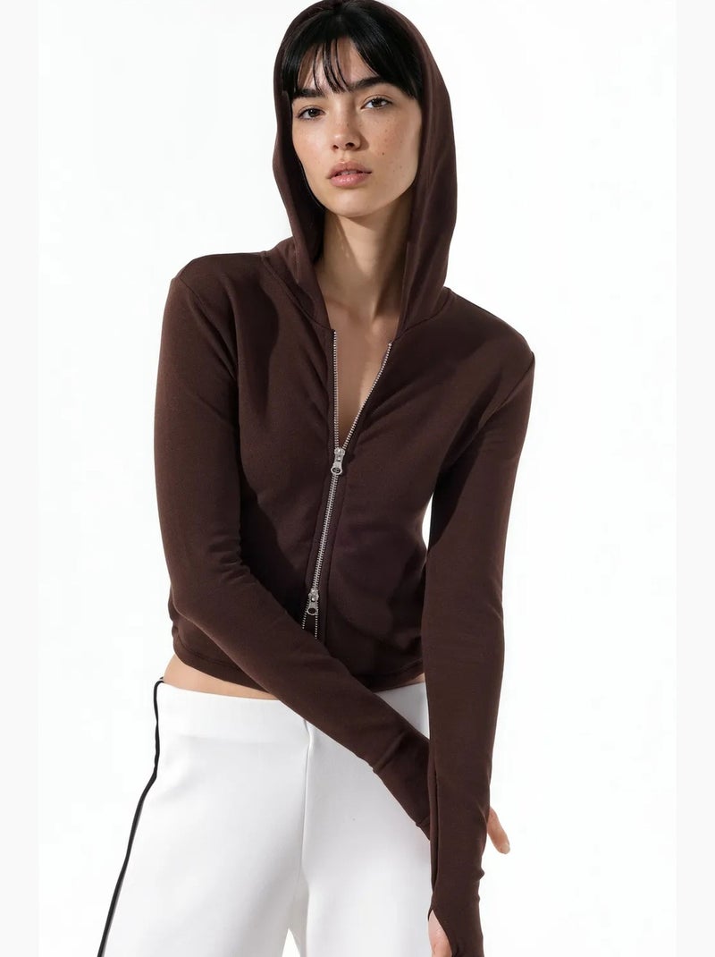 Cardigan in cotone e modal busem Nero - Kiabi
