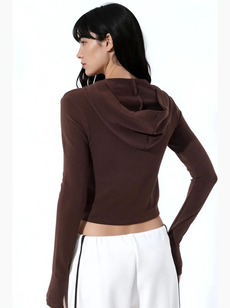Cardigan in cotone e modal busem Nero - Kiabi