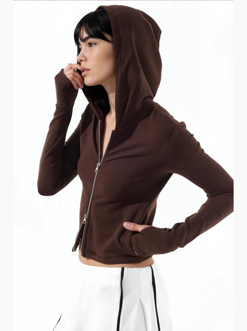 Cardigan in cotone e modal busem Nero - Kiabi