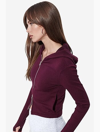 Cardigan in cotone e modal busem