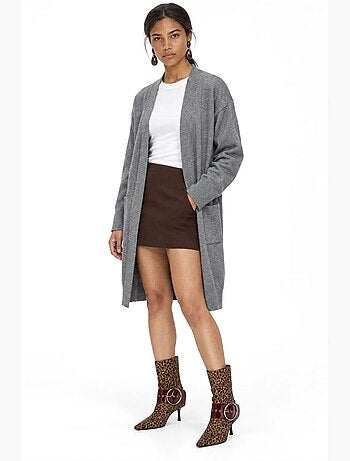 Cardigan in cotone mixray