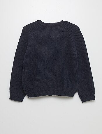Cardigan in maglia a coste - So Easy