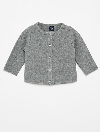 Cardigan in maglia a finezza sottile tinta unita