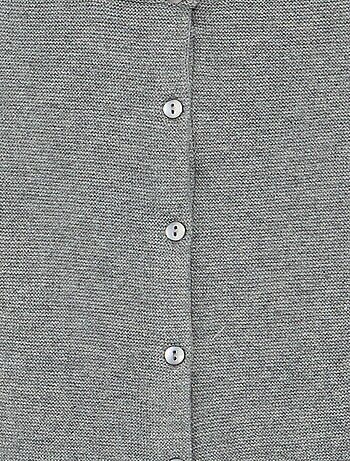 Cardigan in maglia a finezza sottile tinta unita