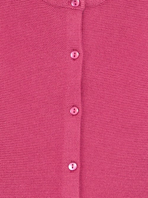 Cardigan in maglia a finezza sottile tinta unita - Kiabi