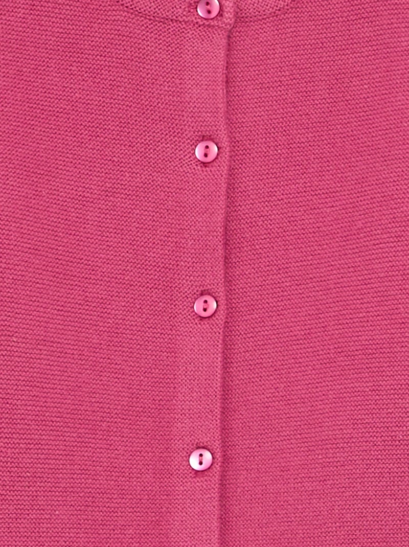 Cardigan in maglia a finezza sottile tinta unita Viola - Kiabi