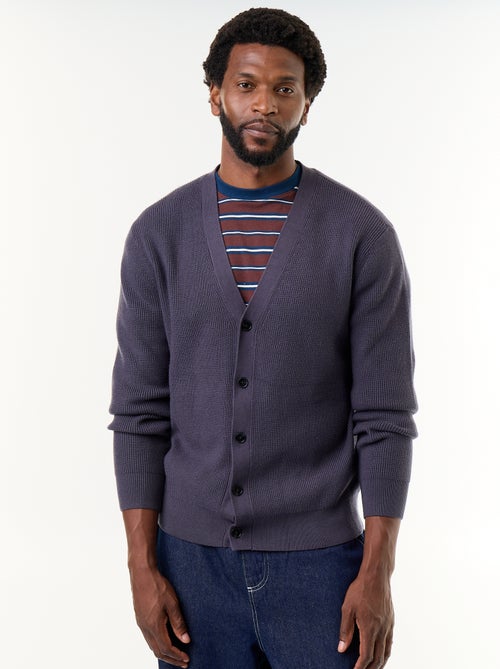 Cardigan in maglia a trama grossa - Kiabi Cardigan in maglia a trama grossa - Kiabi