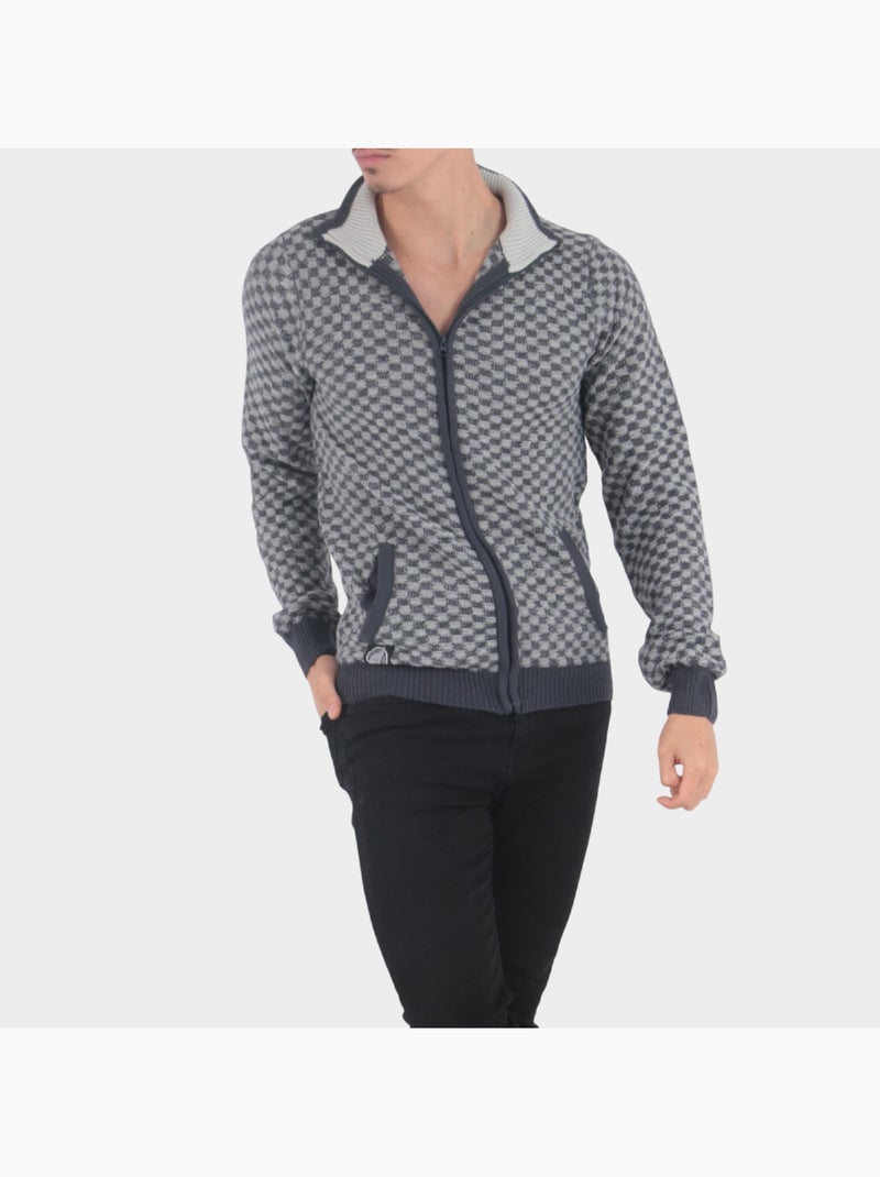 Cardigan in maglia Blu marino - Kiabi