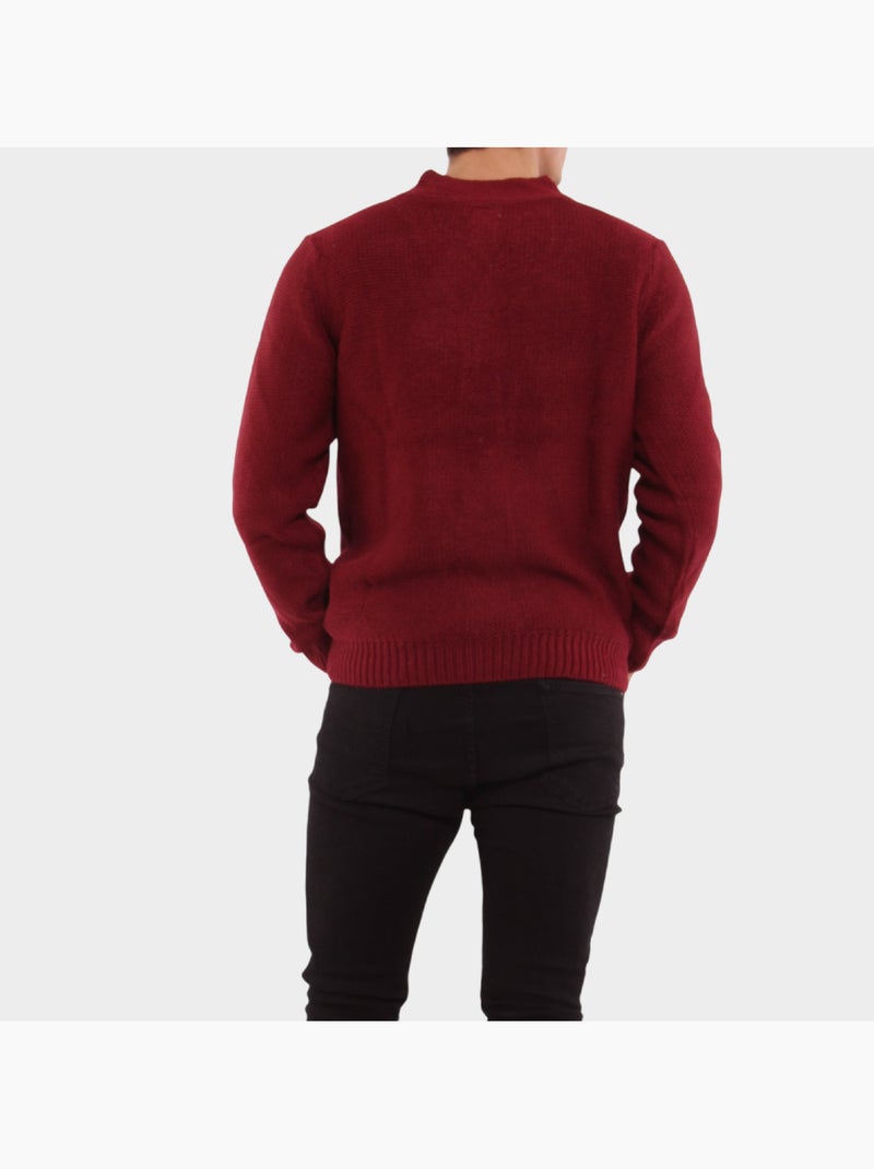 Cardigan in maglia Bordeaux - Kiabi