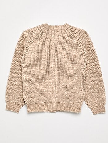 Cardigan in maglia calda - collezione facile da indossare