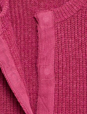 Cardigan in maglia calda - collezione facile da indossare