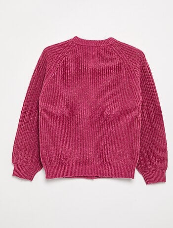Cardigan in maglia calda - collezione facile da indossare