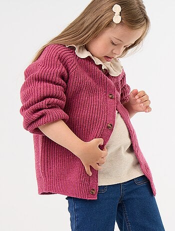 Cardigan in maglia calda - collezione facile da indossare