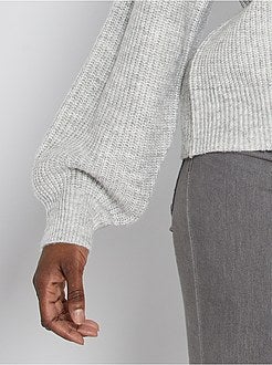 Cardigan in maglia con bottoni - Kiabi